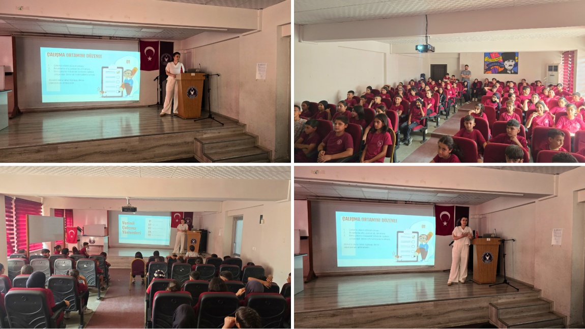 6. Sınıf Öğrencilerimize, Verimli Ders Çalışma Teknikleri ve Hijyen Konusunda Seminer Gerçekleştirildi.