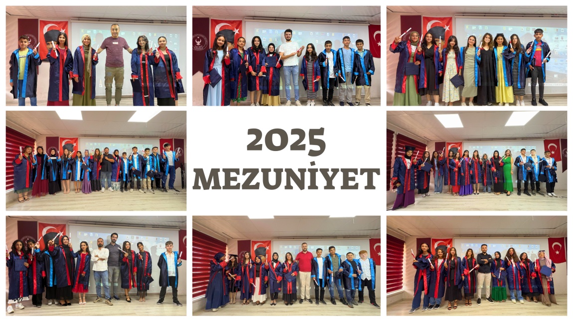  Şehit Öğretmen Sait Korkmaz Ortaokulu'nda Mezuniyet Coşkusu! 